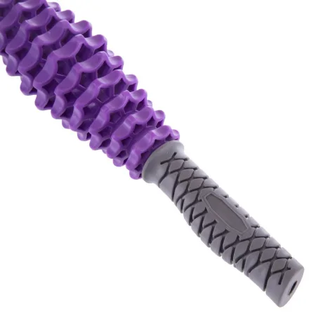 Масажер-палка роликова квітка Сірий