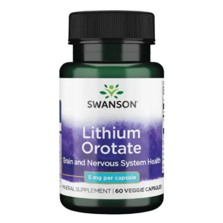 Lithium Orotate 5 мг - 60 вег. капсул