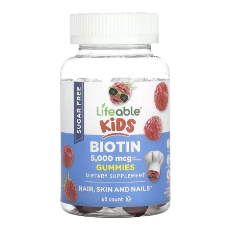 Biotin 5000 мкг Kids без цукру - 60 жуйок