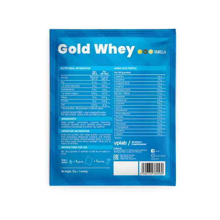 Sample Gold Whey - 30 г ваніль