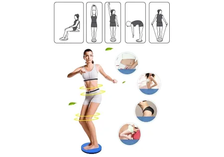 Диск здоров'я EasyFit Waist Twisting фіолетовий