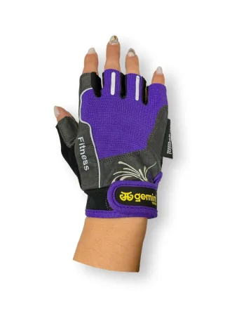 Рукавички для фітнесу M - Фіолетовий