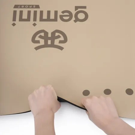 Коврик для йоги каучуковый полиуретан Pro Zodiac Sport Pro близнецы 183 см*68 см*5 мм