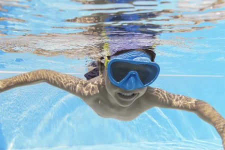 Маска для плавання BESTWAY 3+ 22057 синій