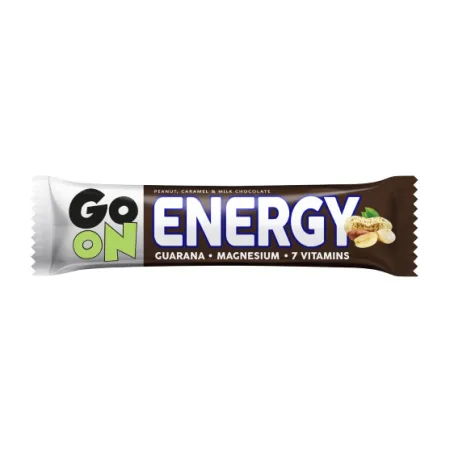 Energy Bar - 50 г арахіс карамель та молочний шоколад