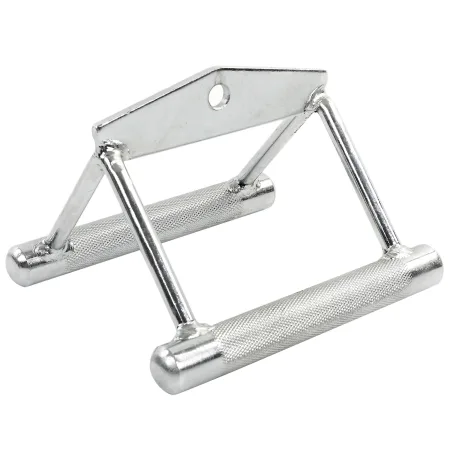 Ручка для нижней тяги двойная EasyFit хромированная