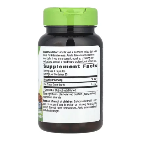 Pau D'Arco Inner Bark - 100 капсул