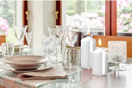 Свічка столова циліндр Bispol sw60/100 090 білий