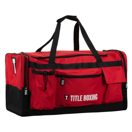 Спортивна сумка TITLE Boxing Deluxe Gear Bag Red (70 л.)