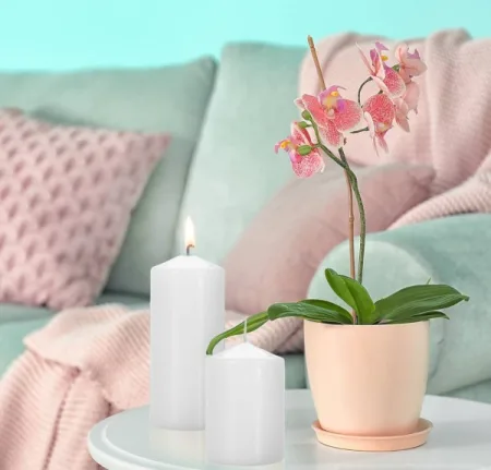 Набір свічок 4 шт. циліндр білі sw50/4