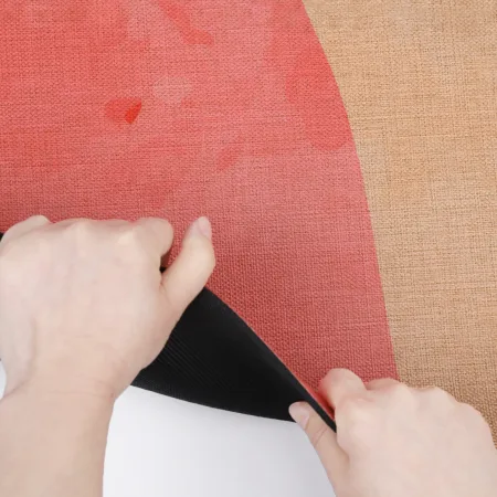 Килимок для йоги каучуковий лляний Pro 183 см*68 см*4 мм