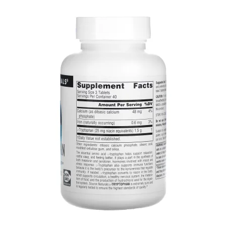 L-Tryptophan 500 мг - 120 таблеток