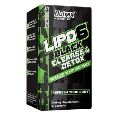 Lipo-6 Black Cleanse Detox - 60 штук