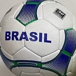 М'яч футбольний клуб "Brazil" синій