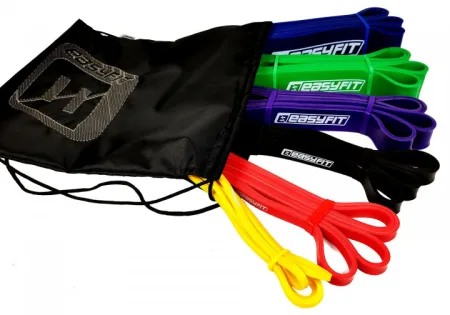 Rubber Loops EasyFit: Set 1-110 kg (6 pcs)