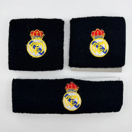 Набор напульсник и повязка на голову Real Madrid