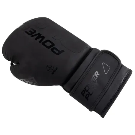 Боксерські рукавиці PowerPlay 3024 Ultra Mat чорні 8 унцій