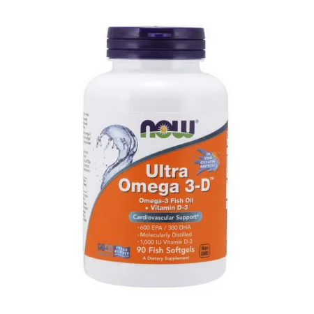 Ultra Omega 3-D 90 риб'ячих капсул