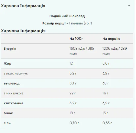 Myvegan Baked Cookie - 12x75 г солений карамель