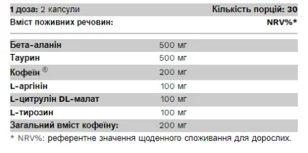 Max NRG - 60 капсул