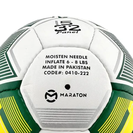 М'яч футбольний клуб "Brazil" - зелений/білий