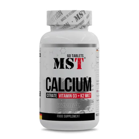 Calcium Citrate + Vitamin D3 + K2 MK7 - 60 таблеток