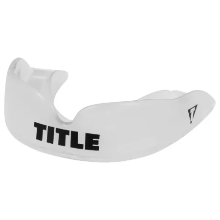 Капа TITLE Boxing Super Shield X2 дитяча прозора до 10 років