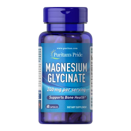 Magnesium Glycinate 240 мг per serving - 60 капсул