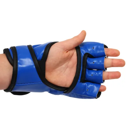 Рукавички для змішаних єдиноборств EVL MMA L - синій
