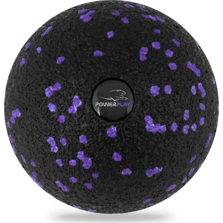 Масажний м'яч PowerPlay PP-4350 Epp Massage Ball d8 Чорно/Фіолетовий
