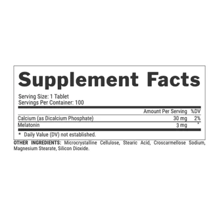 Melatonin 3 мг - 100 капсул