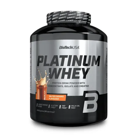 Platinum Whey - 2 кг bourbon Ванільне морозиво