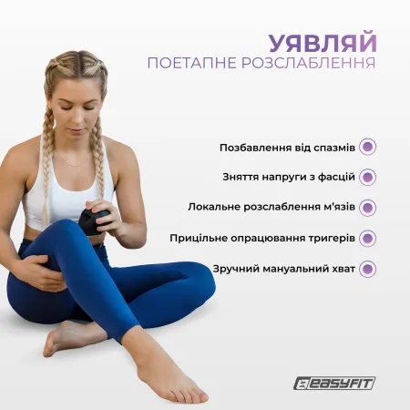 Набор массажеров для МФР EasyFit TriggerSet (4 шт.)