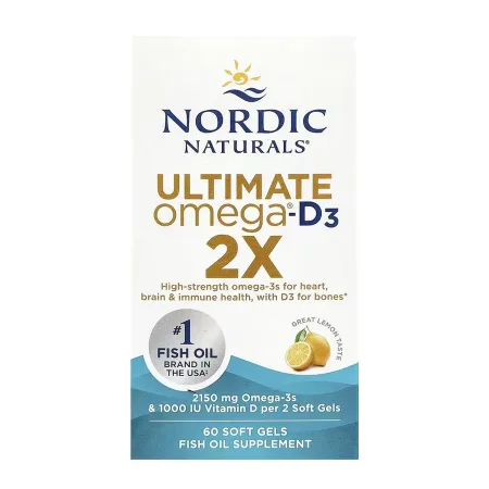 Ultimate Omega 2 X D3 - 60 софтгель