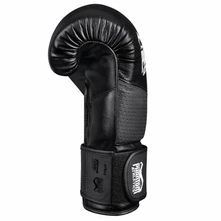 Боксерські рукавиці Phantom RIOT Pro Black 16 унцій (капа в подарунок)