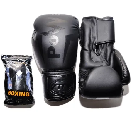Рукавички боксерські POWER 8 унцій чорний