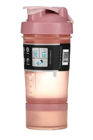 Шейкер спортивний BlenderBottle ProStak 650 мл с 2-мя контейнерами Rose_Pink