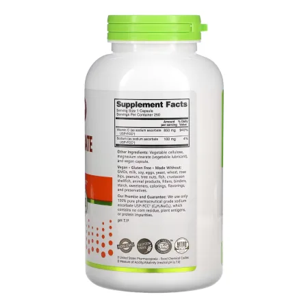 Sodium Ascorbate - 250 капсул