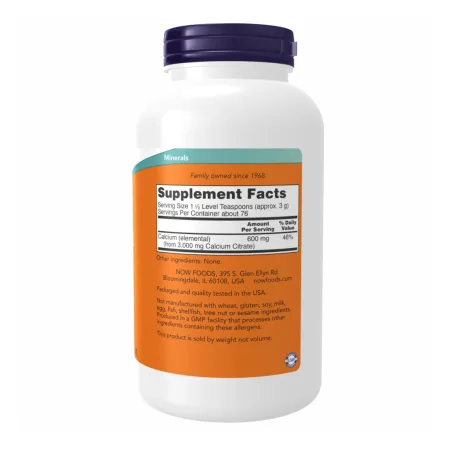 Calcium Citrate Powder - 227 г