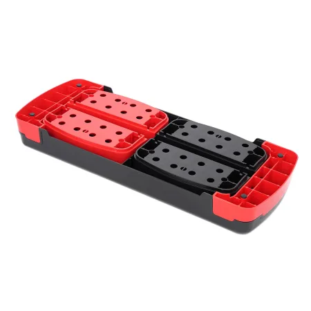 Степ платформа PowerPlay 4358 3 рівні 10 15 20 см By Step Чорно/Червона