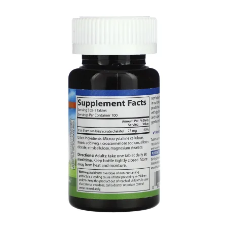 Chelated Iron - 100 таблеток