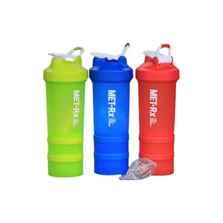 Шейкер Met-rx білий (+ 150мл + 100мл)