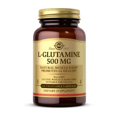 L Glutamine - 500 мг 100 вегетаріанських капсул