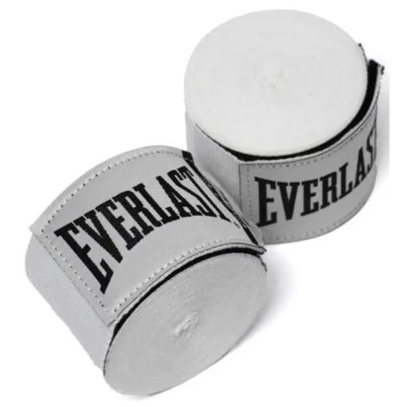 Бинти боксерські Everlast ELITE HANDWRAPS білий універсальний 180 дюймів (457,2 см) (оригінал) P00003324