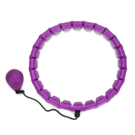 Обруч масажний інтелектуальний хула хуп Ntelligemt Hulahoop 4657 коричневий