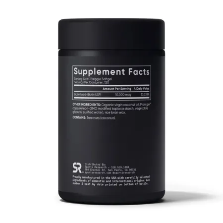 Biotin 10000 мкг - 120 вег. софтгель