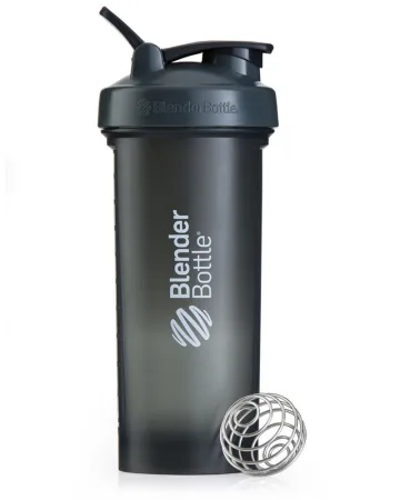 Шейкер спортивний BlenderBottle Pro45 - 1270 мл Grey/білий