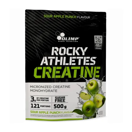 Rocky Athletes Creatine - 500 г кисле яблуко пунш