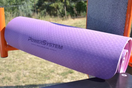 Килимок для йоги та фітнесу Power System PS-4060 TPE Yoga Mat Premium фіолетовий 183 х61 х0,6