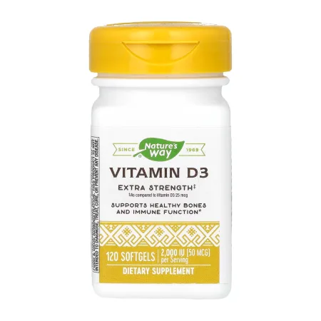 Vitamin D3 підвищеної сили - 120 софтгель